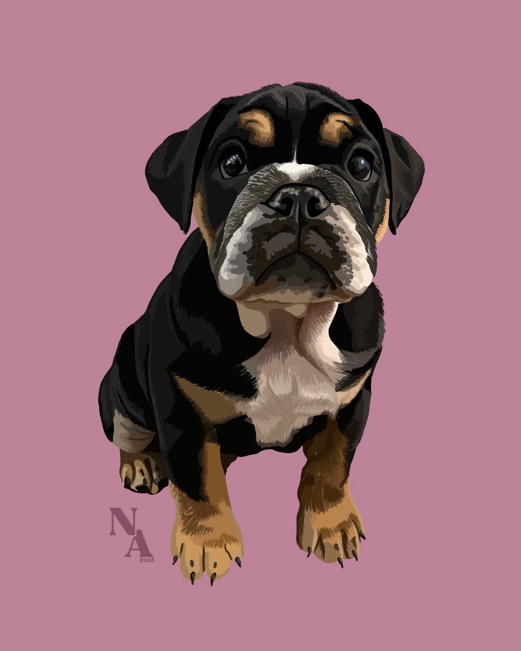 Digital Pet Portraits