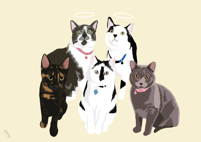 Digital Pet Portrait