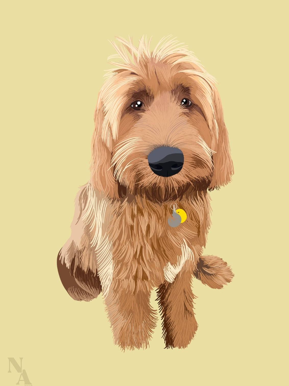 Digital Pet Portrait