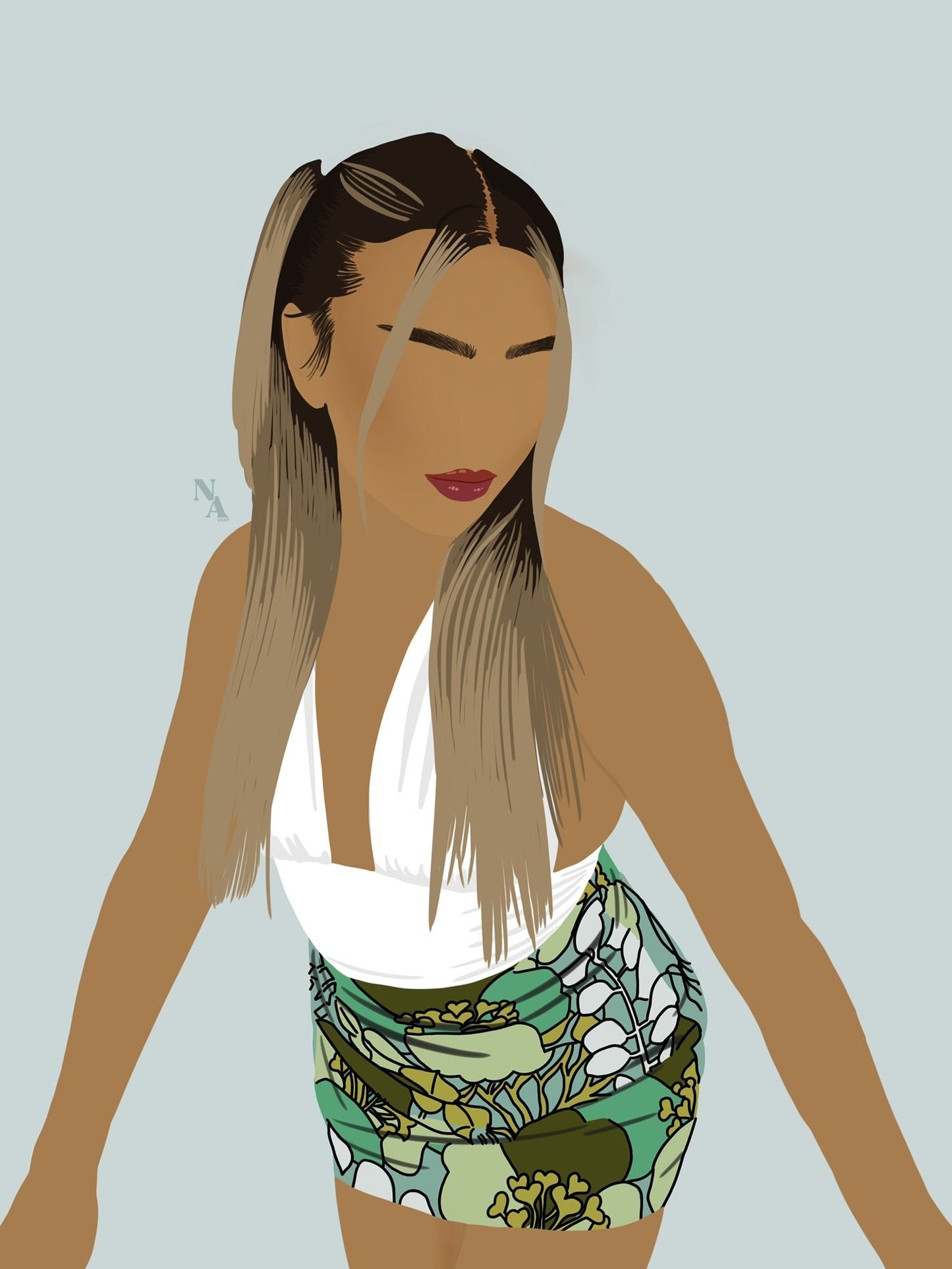 Digital Portrait PDF (Minimalist)