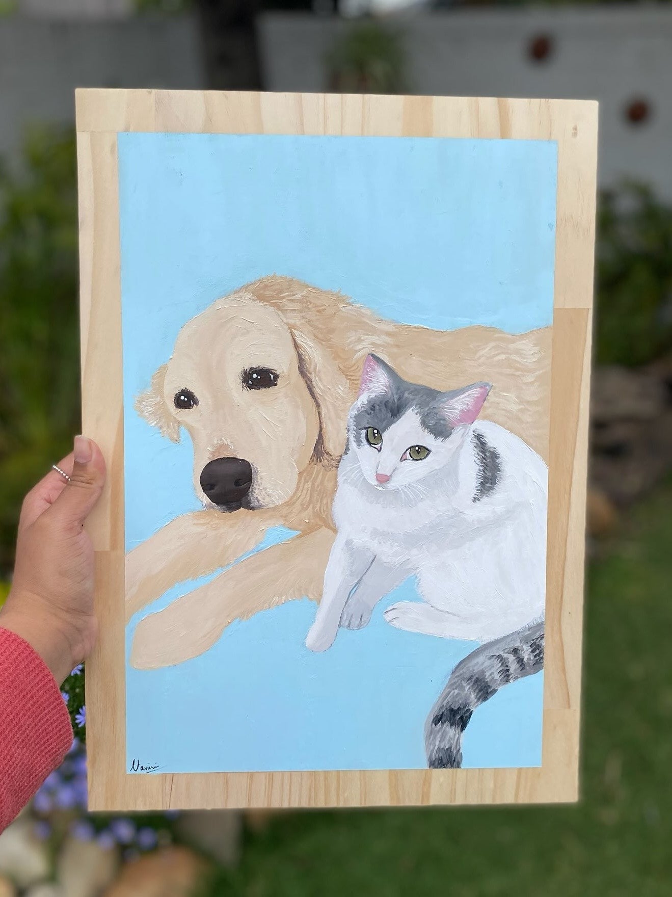 Pet Portrait (Wood)
