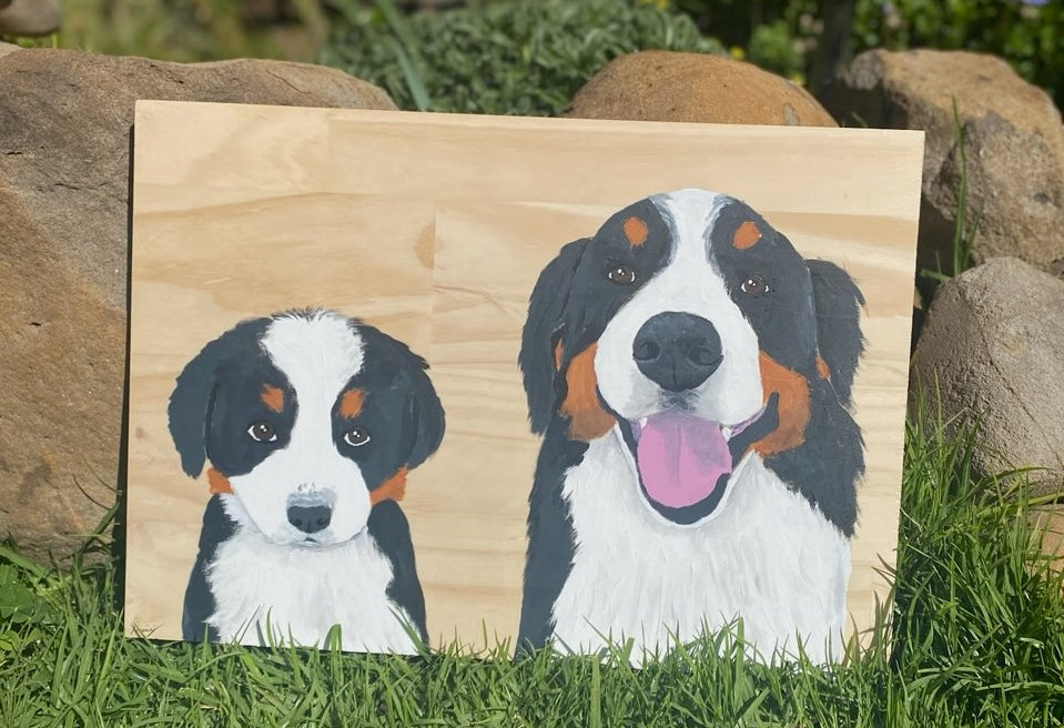 Pet Portrait (Wood)