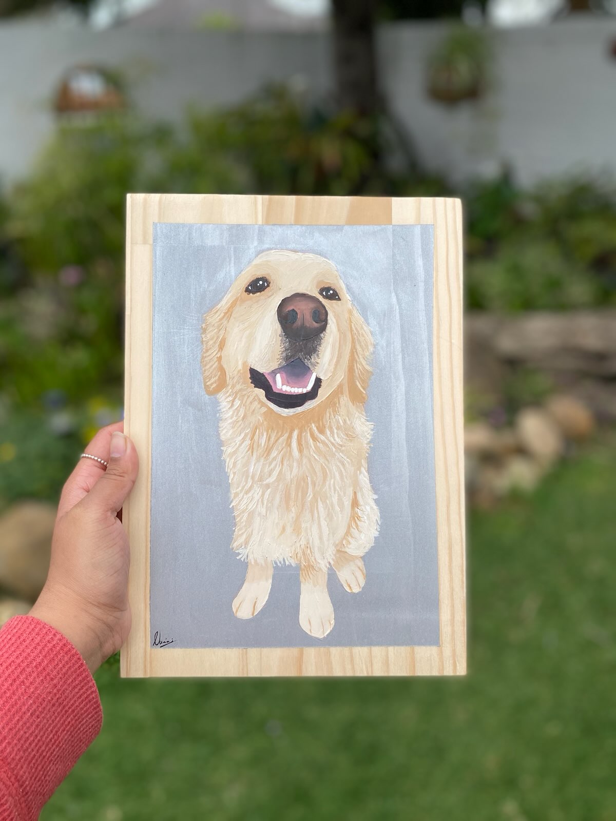 Pet Portrait (Wood)